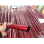 customized bottom Spring button  lock  aluminum telescopic tent pole for camping 