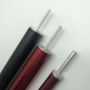Aluminum camping tarp tent poles telescopic tube with spring button adjustable aluminum tarp pole 