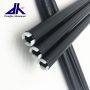 Light weight flexible aluminum extension tube double groove adjustable Telescopic aluminum pole with Friction Lock