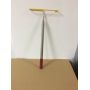 Customized 304 stainless steel telescopic poles extension magnetic pick up tool for Frisbee 