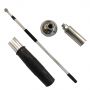 customized aluminum telescopic rod for hanging flag pole 