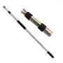 customized aluminum telescopic rod for hanging flag pole 