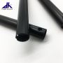 3 m aluminum telescopic pole 7 sections flexible double groove aluminum extension tube with Friction Lock 