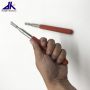 5 sections available stainless steel telescopic poles flexible steel stand extendable pointer pen 