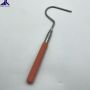 3 m available stainless steel telescopic poles 10 feet extension steel stick with hooks for snake catching tool 
