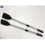 Strong light weight aluminum telescopic pole adjustable extension tube with spring button lock for oars 