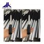 4 section flip lock aluminum telescopic pole with america thread connector for cleaning tool 