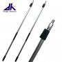 4 section flip lock aluminum telescopic pole with america thread connector for cleaning tool 