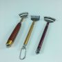 stainless steel telescoping back scratcher pole 