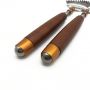 Stainless steel telescopic back scratcher with wood handle in Stock