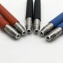 Mini stainless steel telescopic pole with custom threaded