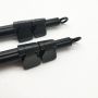 customized 5 feet 3 Section flip lock telescopic pole extension for dog flirt pole 