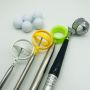 5 feet Stainless steel telescopic extension pole tv antenna reception pipe for Communication Equipment rod adjustable tube 