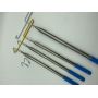 5 feet Stainless steel telescopic extension pole tv antenna reception pipe for Communication Equipment rod adjustable tube 