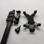 customized monopod pole with M6 thread or ball joint for iphone or ipad 