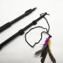 aluminum dog tease pole Pet Flirting rods supplies Cat toy for pet toy