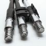 adjustable extension aluminum pole Aluminum Telescopic Pole with customized parts US thread