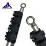 Professional aluminum telescopic pole with flip lock