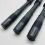 5 section custom length twist action telescopic extension rod pole locking system for sweeping household cleaning tool