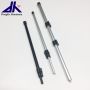 5 section custom length twist action telescopic extension rod pole locking system for sweeping household cleaning tool