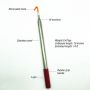 Stainless Steel Telescopic Pole disc golf retriever rod pole with Hook for discs Golf Game