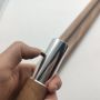 wooden grain tent rod Spring button telescopic quick release aluminum tarp pole camping support pole