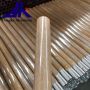 wooden grain tent rod Spring button telescopic quick release aluminum tarp pole camping support pole