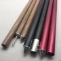wooden grain tent rod Spring button telescopic quick release aluminum tarp pole camping support pole