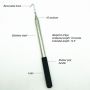 Disc Golf retriever Mini Hook Golf disc stainless steel poles telescopic stick retriever Frisbee for outdoor sport product