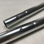 aluminum swag tube custom paddle rod with spring button adjustable rod for tooling pole tent pole