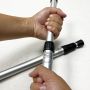 Adjustable Aluminium Telescopic Twist Lock Poles For Tent