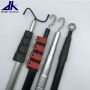 RV car pole aluminum telescopic pole with america thread connector for cleaning tool awning support stick
