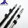 RV car pole aluminum telescopic pole with america thread connector for cleaning tool awning support stick