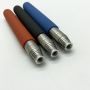 Mini stainless steel telescopic pole with custom threaded