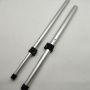 customized aluminum tube with hole spring button lock adjustable table for furniture leg