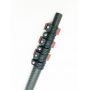 carbon fiber telescopic pole with flip lock pro hollow inside water tube adjustable tube for cleaning tool fed water