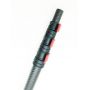 carbon fiber telescopic pole with flip lock pro hollow inside water tube adjustable tube for cleaning tool fed water