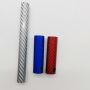 custom colorful carbon fiber telescopic pole with silver spin lock
