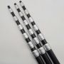 custom colorful carbon fiber telescopic pole with silver spin lock
