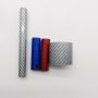 customized carbon fiber telescpic pole silver lock paint black for Camera support rod