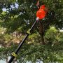 Light weight aluminum tree pruner Telescopic Pole extension stand with customized parts for garden
