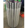 aluminum swag tube custom paddle rod with spring button adjustable rod for tooling pole