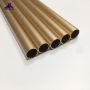 Anodized golden aluminum extruded tube