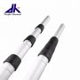 custom Aluminum 4 Telescoping Sections Golf Travel Bag Support Rod Aluminum Alloy Pole with twist lock
