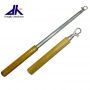 Extendable telescopic handheld pole with clips