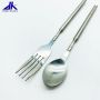 China factory stainless steel extended pole tool with hook fork for outdoor picnic BBQ fork