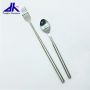 China factory stainless steel extended pole tool with hook fork for outdoor picnic BBQ fork