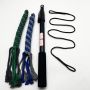 Telescopic dog training flirt pole guide