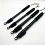 Telescopic dog training flirt pole guide