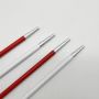 Powder coated aluminum small diameter telescopic pole